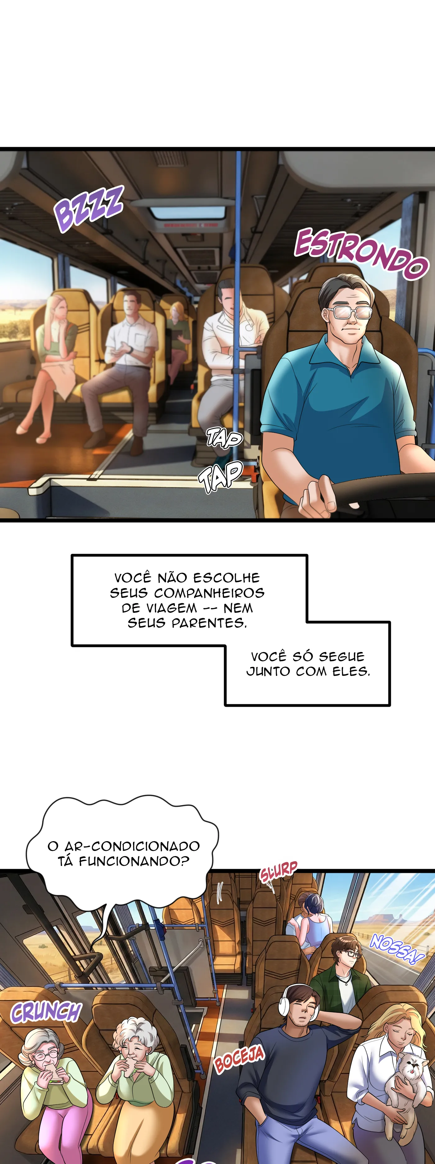 Na Estrada com Minha Meia-Irmã - Episode 1 - read scene 1