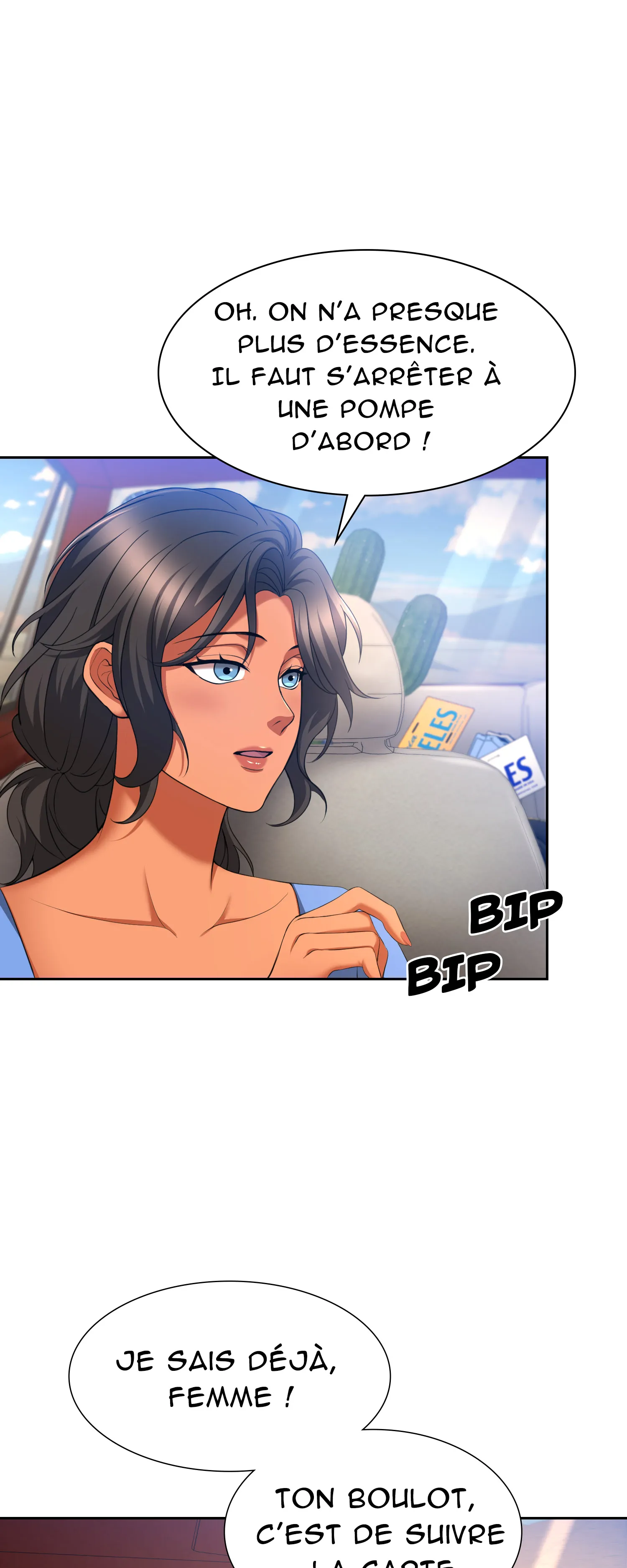 Route Du Désir Avec Ma Belle-mère à L’arrière - Episode 1 - read scene 11