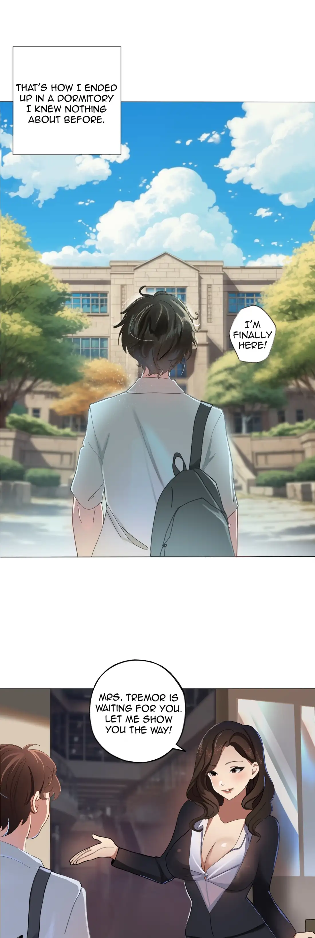 Girl's Dorm Handyman - Episode 1 - read scene 12