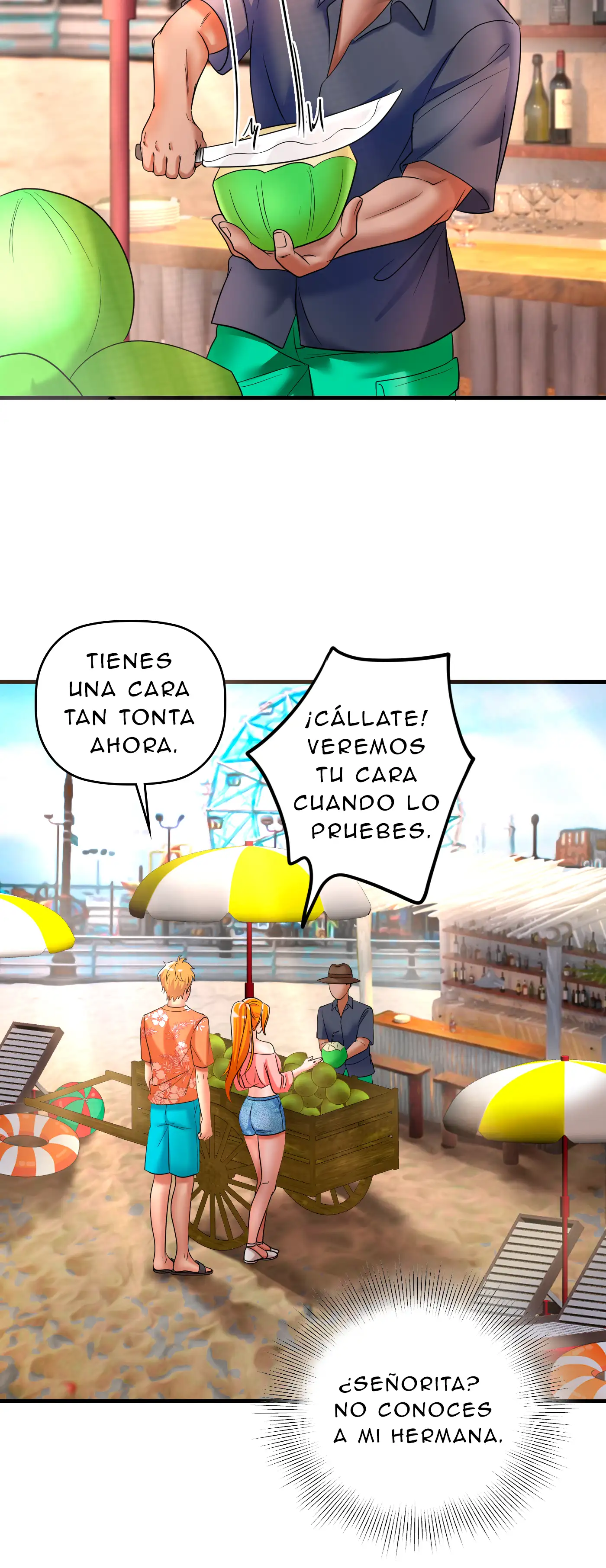 Vacaciones De Primavera Con Hermanastra - Episode 1 - read scene 34