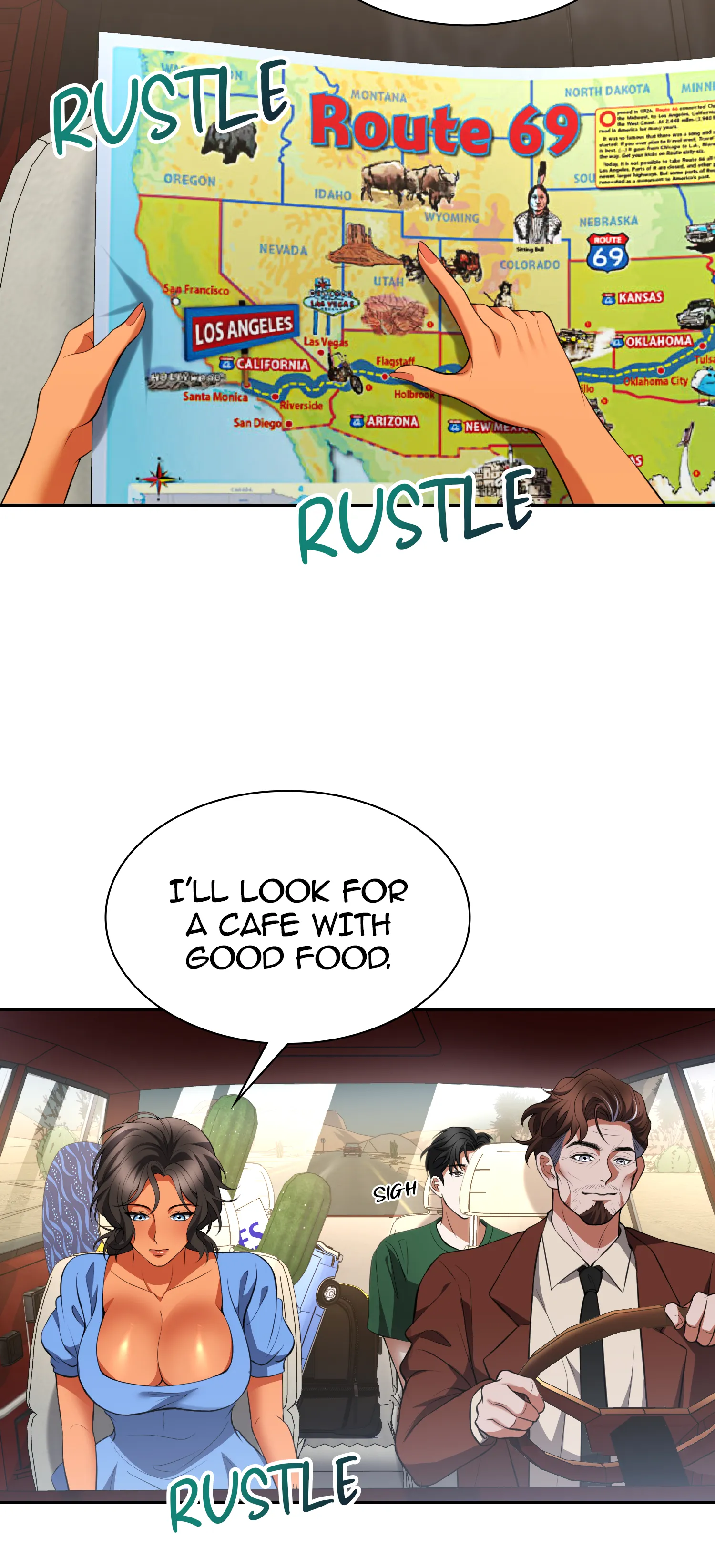 Backseat Trip with my Stepmother - Episode 1 - read scene 4