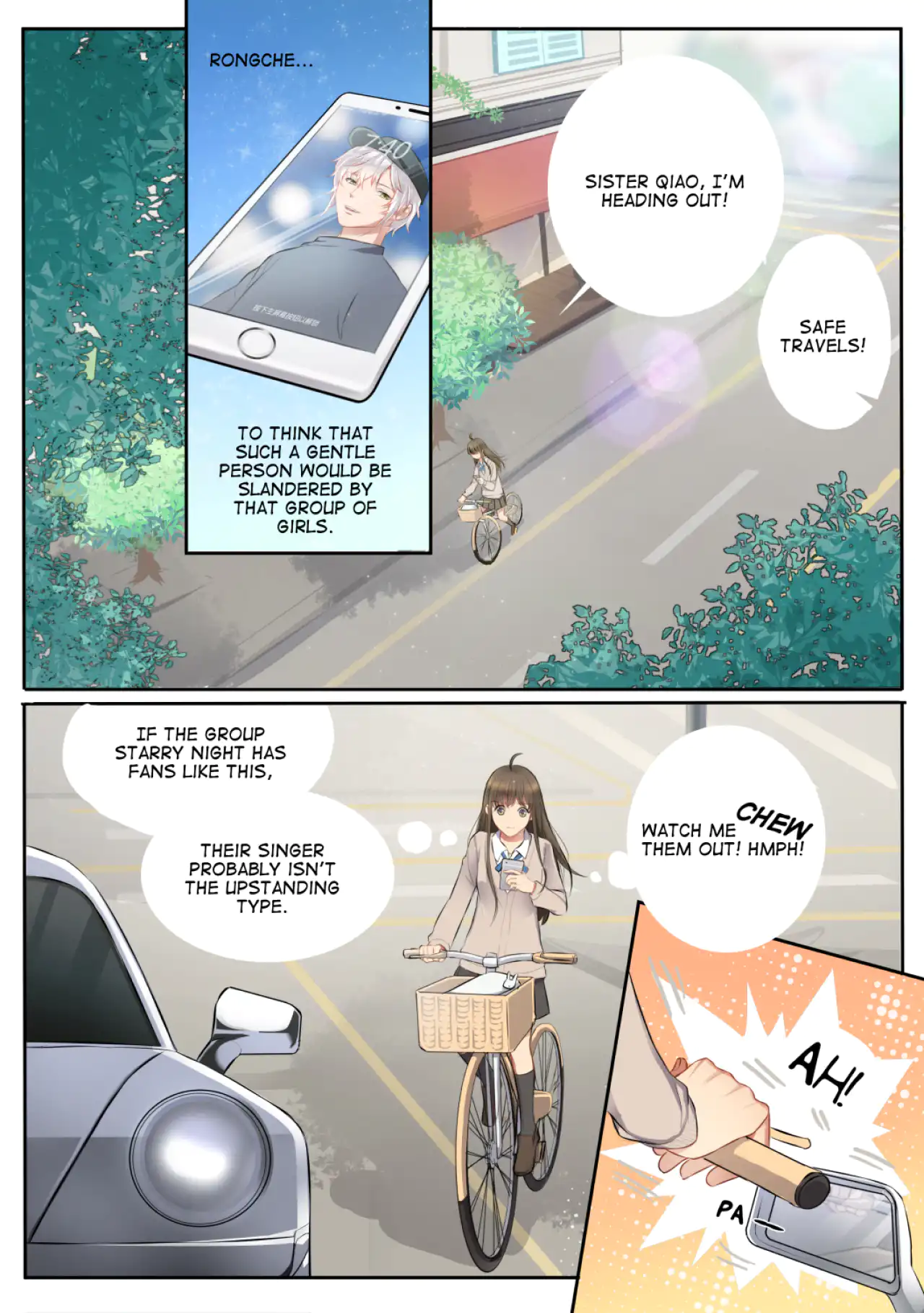 ¡Tranquilízate, príncipe de la escuela! - Episode 1 - read scene 2