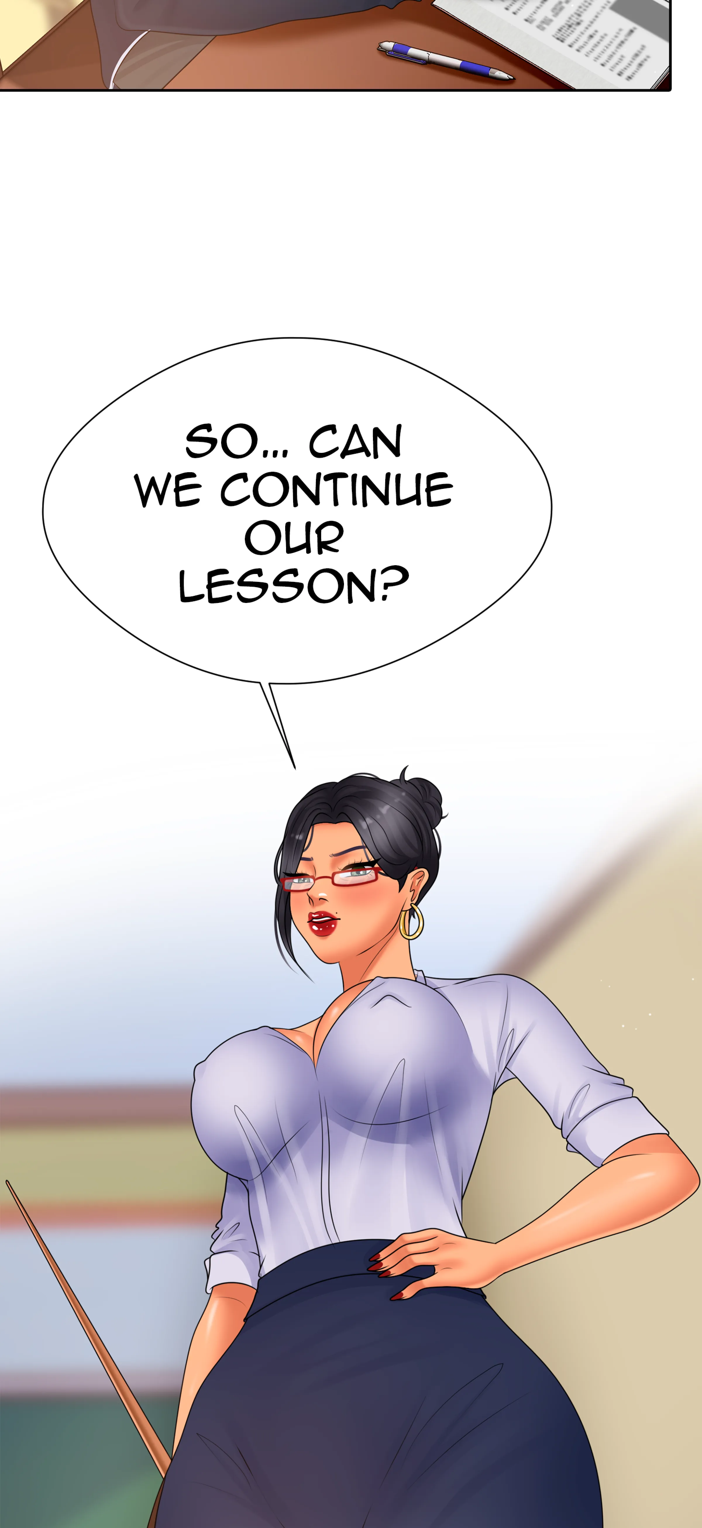 She Teaches Me a Lot - Episode 1 - read scene 34