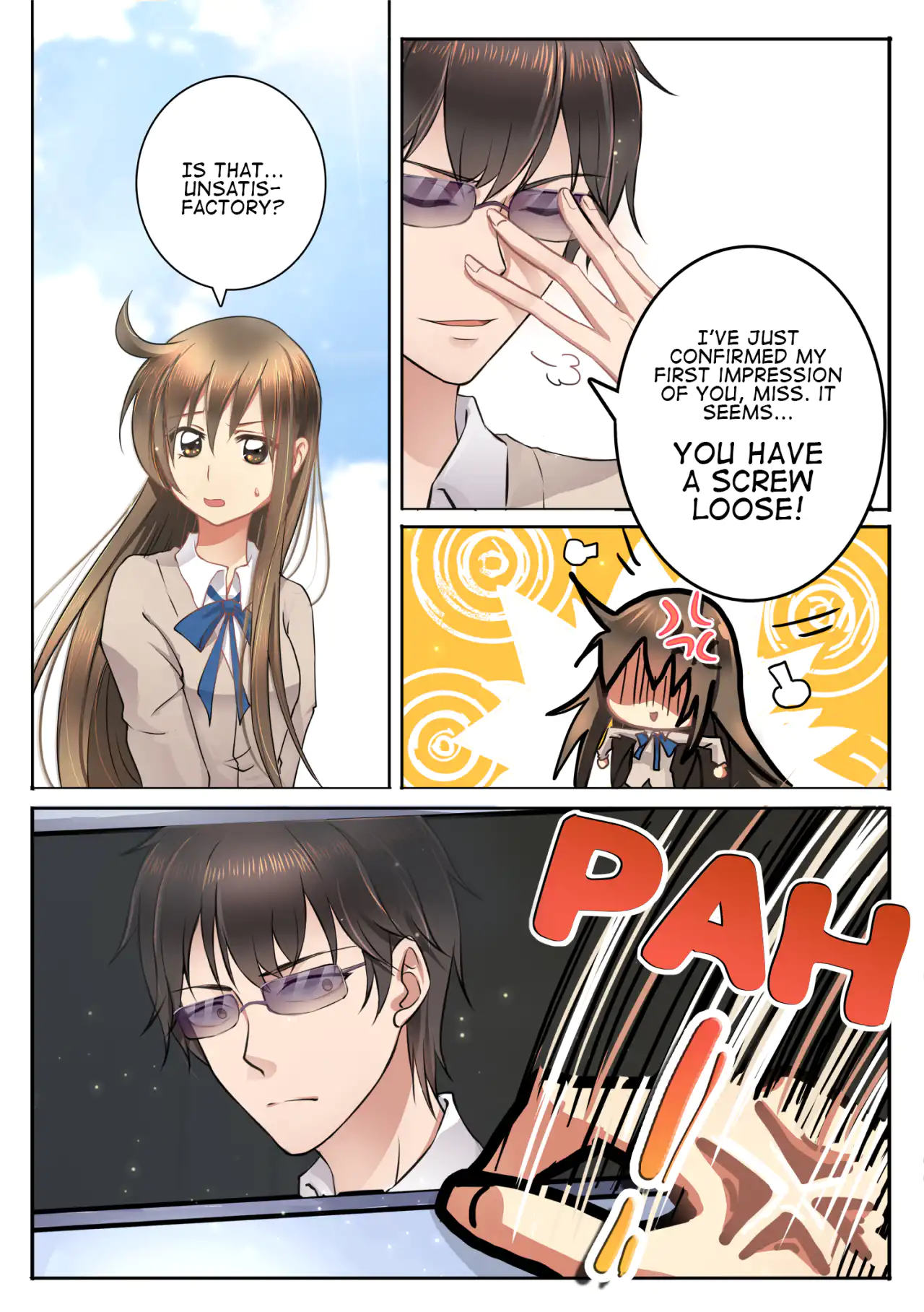 ¡Tranquilízate, príncipe de la escuela! - Episode 1 - read scene 9