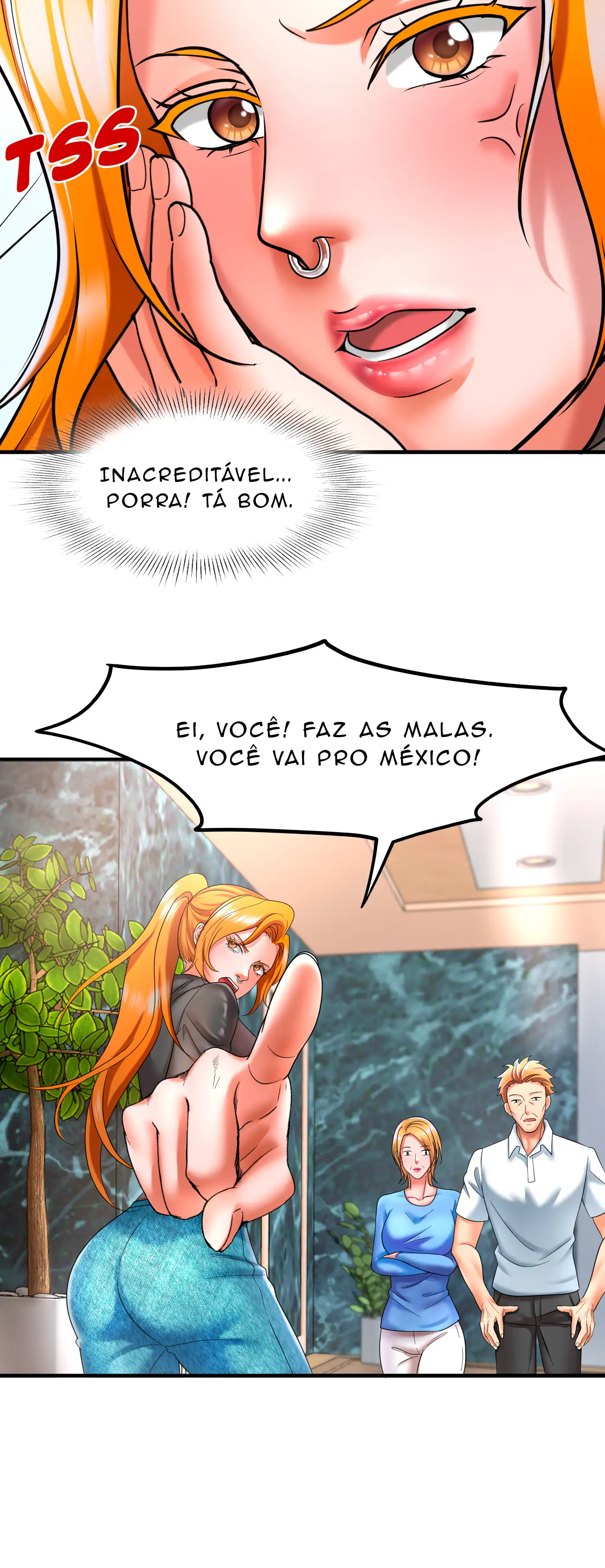 Férias de Primavera Com a Meia-irmã - Episode 1 - read scene 14