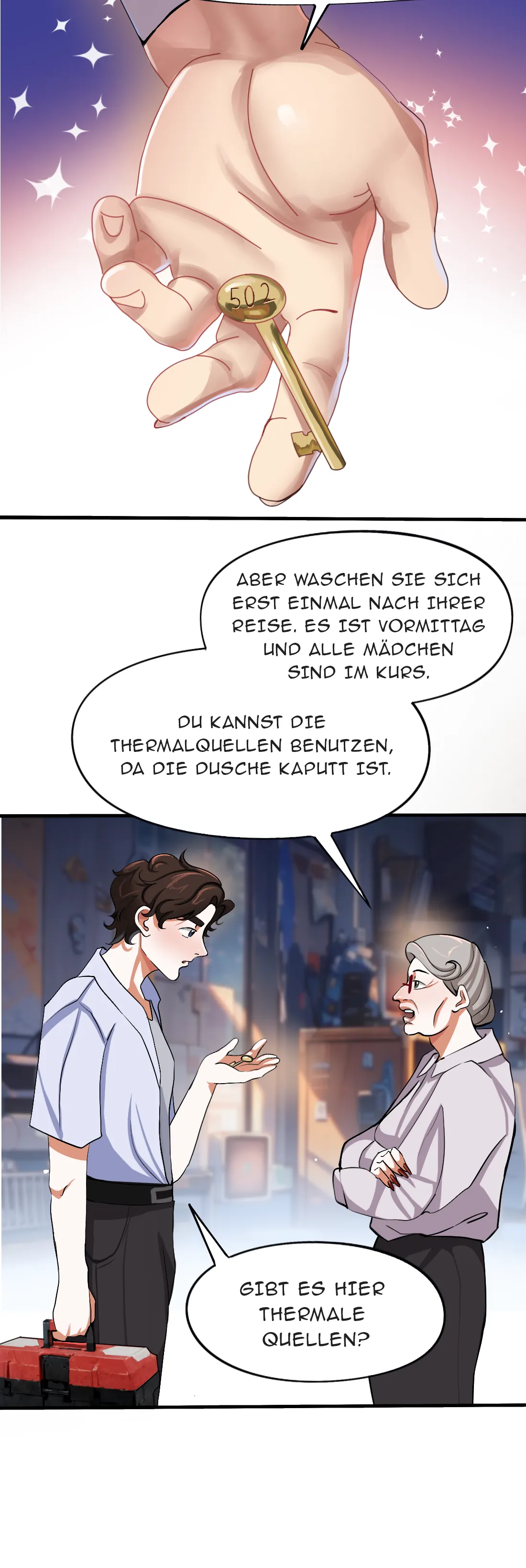 Handwerker im Mädchenwohnheim - Episode 1 - read scene 19
