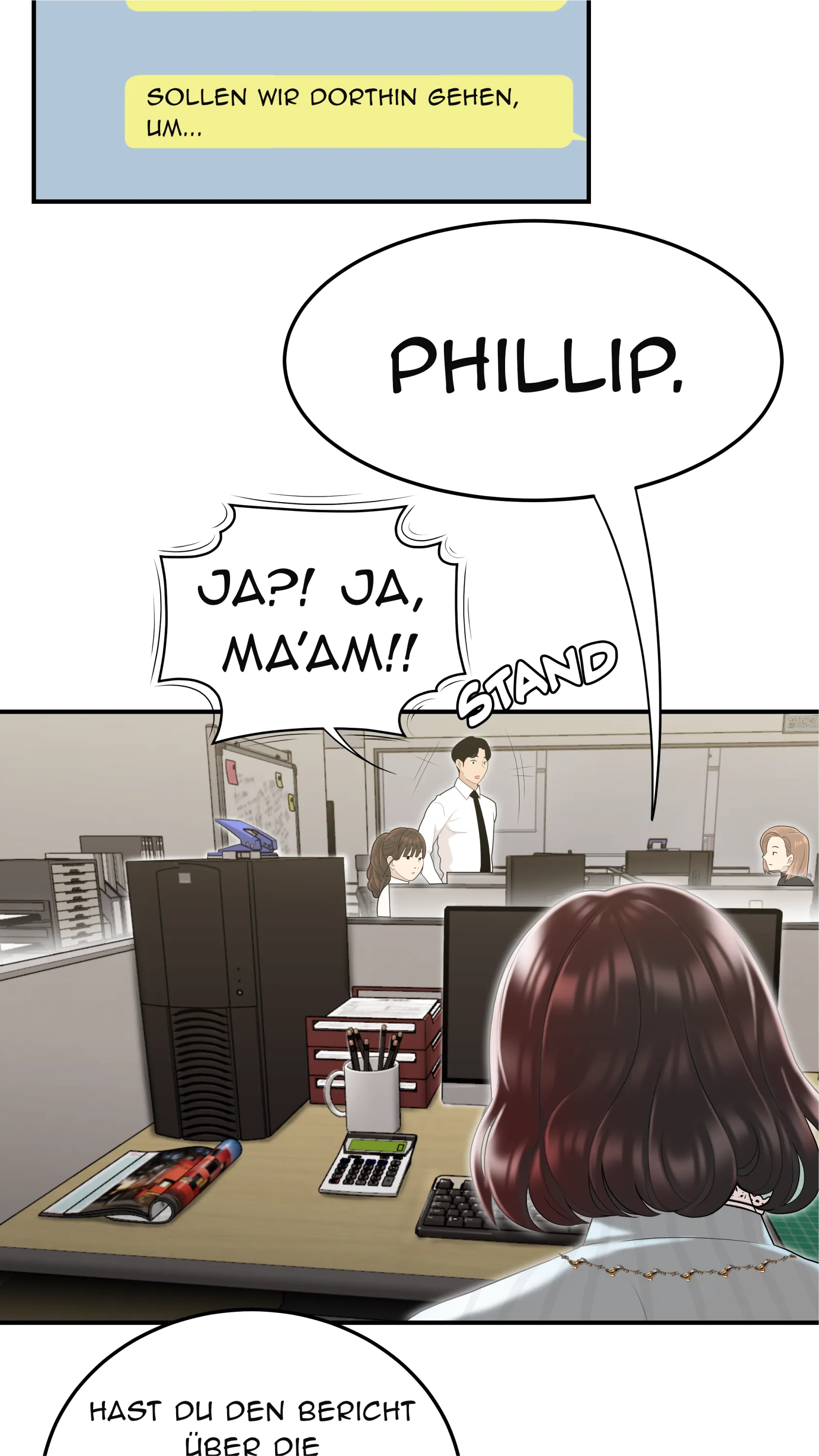 Drama im Büro - Episode 3 - read scene 32