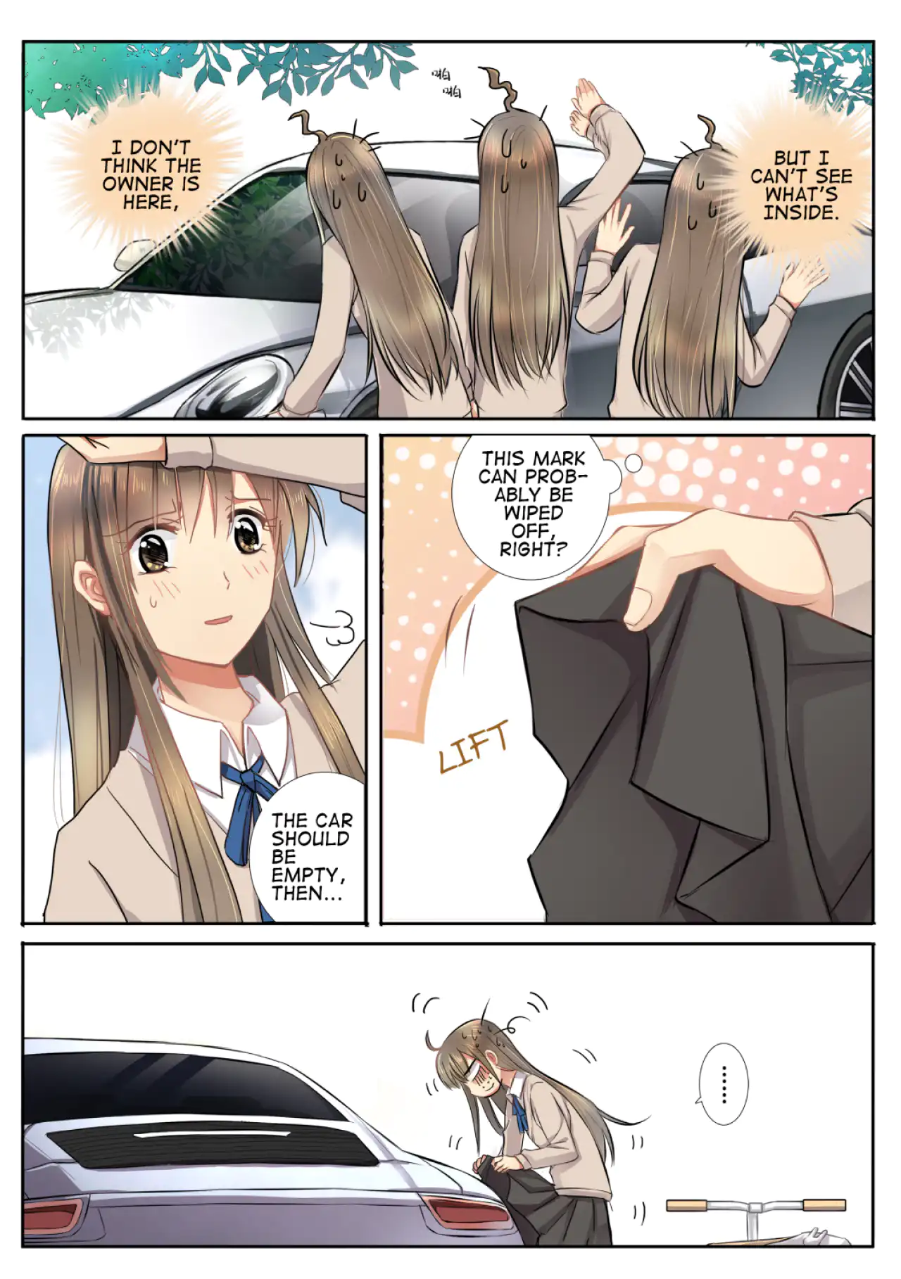 ¡Tranquilízate, príncipe de la escuela! - Episode 1 - read scene 6