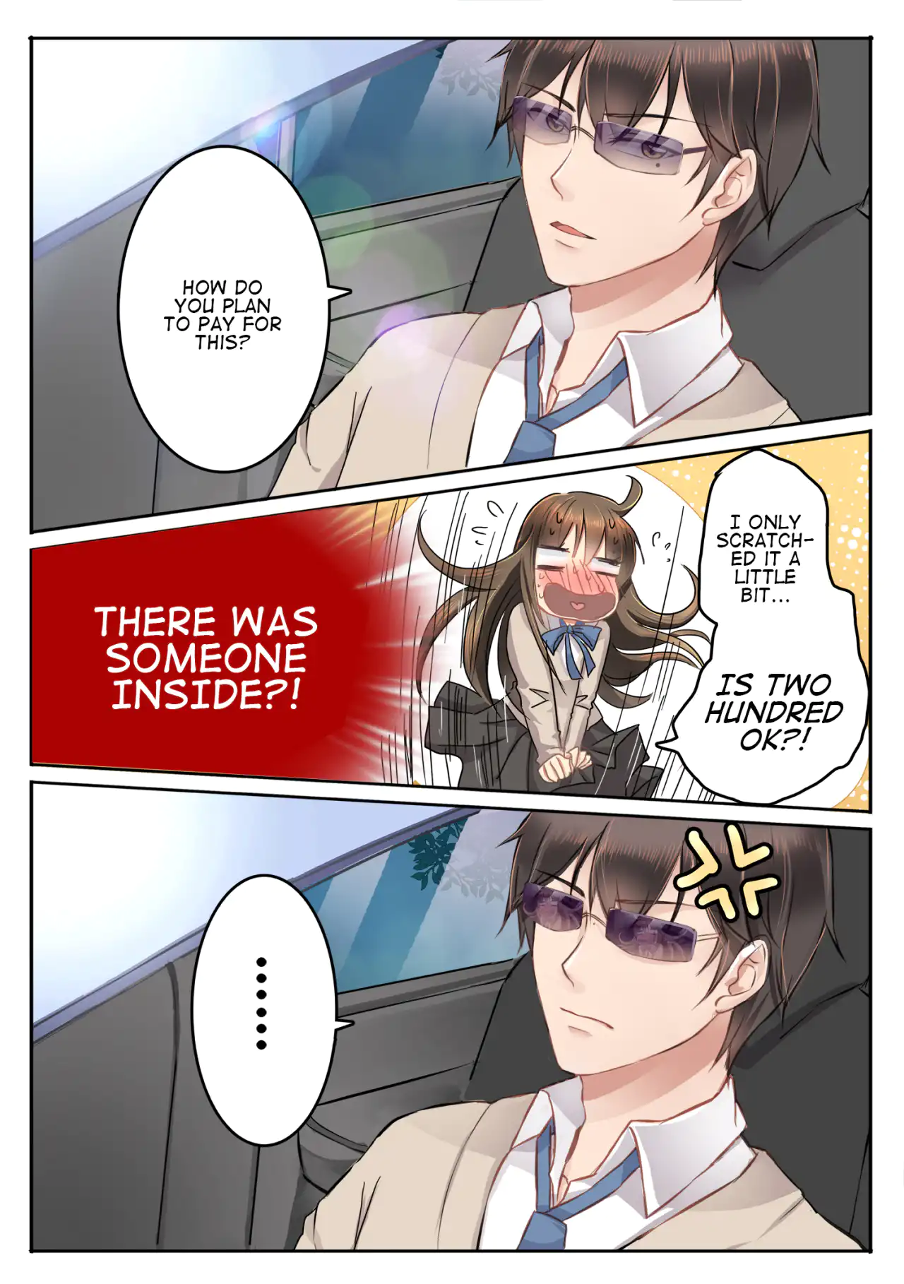 ¡Tranquilízate, príncipe de la escuela! - Episode 1 - read scene 7