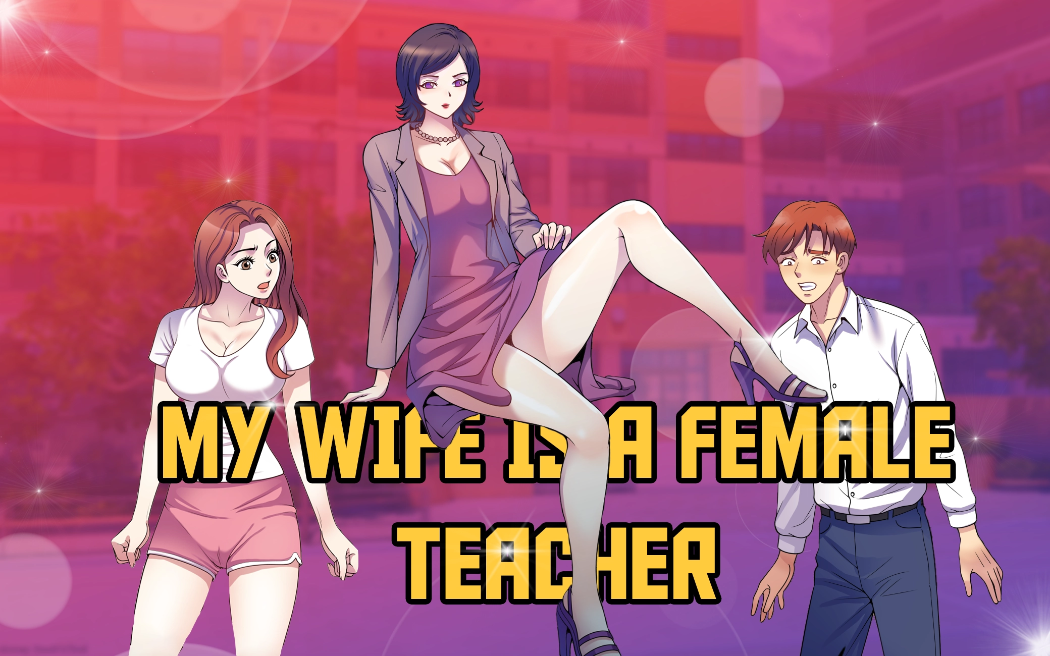 My Wife is a Female Teacher – A Romantic Comic cover