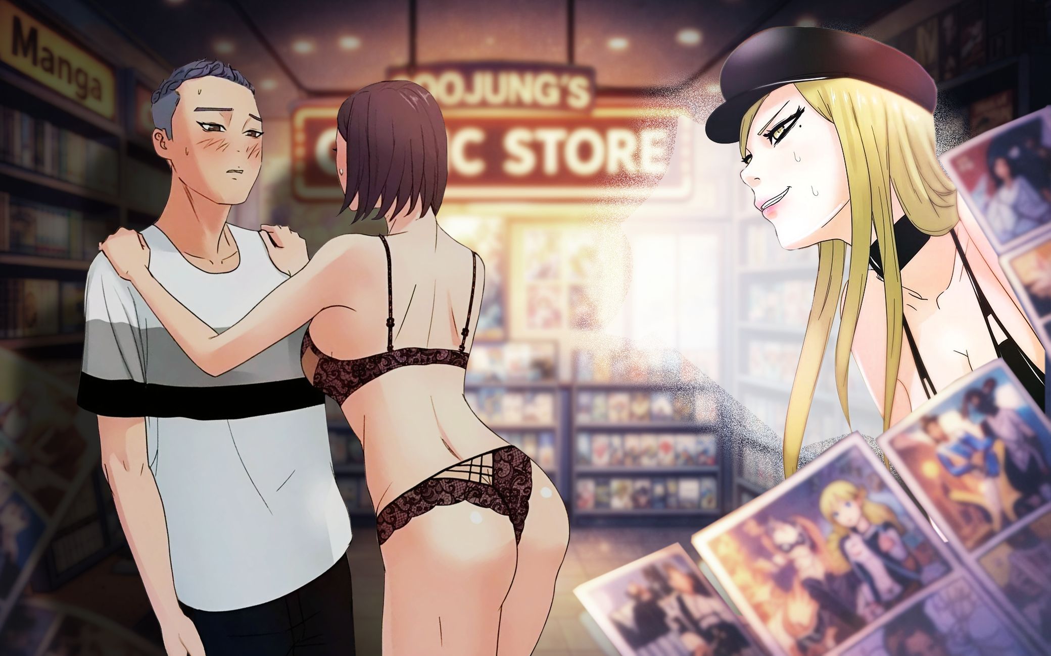 Be Mine, Comic Slut!