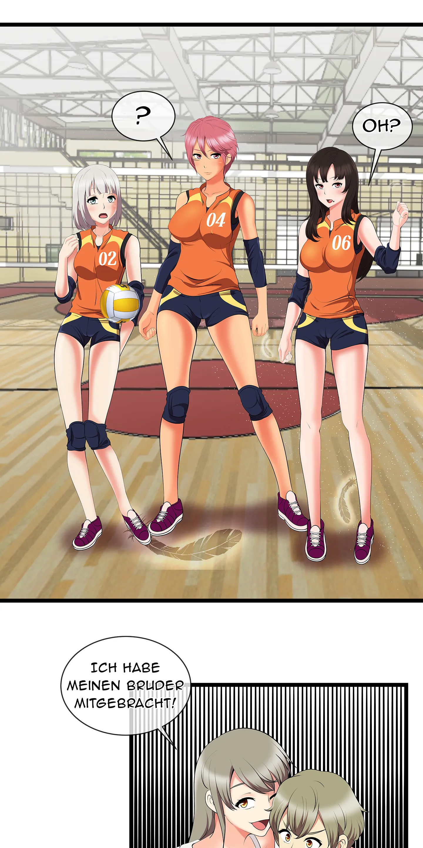 Volleyball mit Geheimnissen - Episode 1 - read scene 28