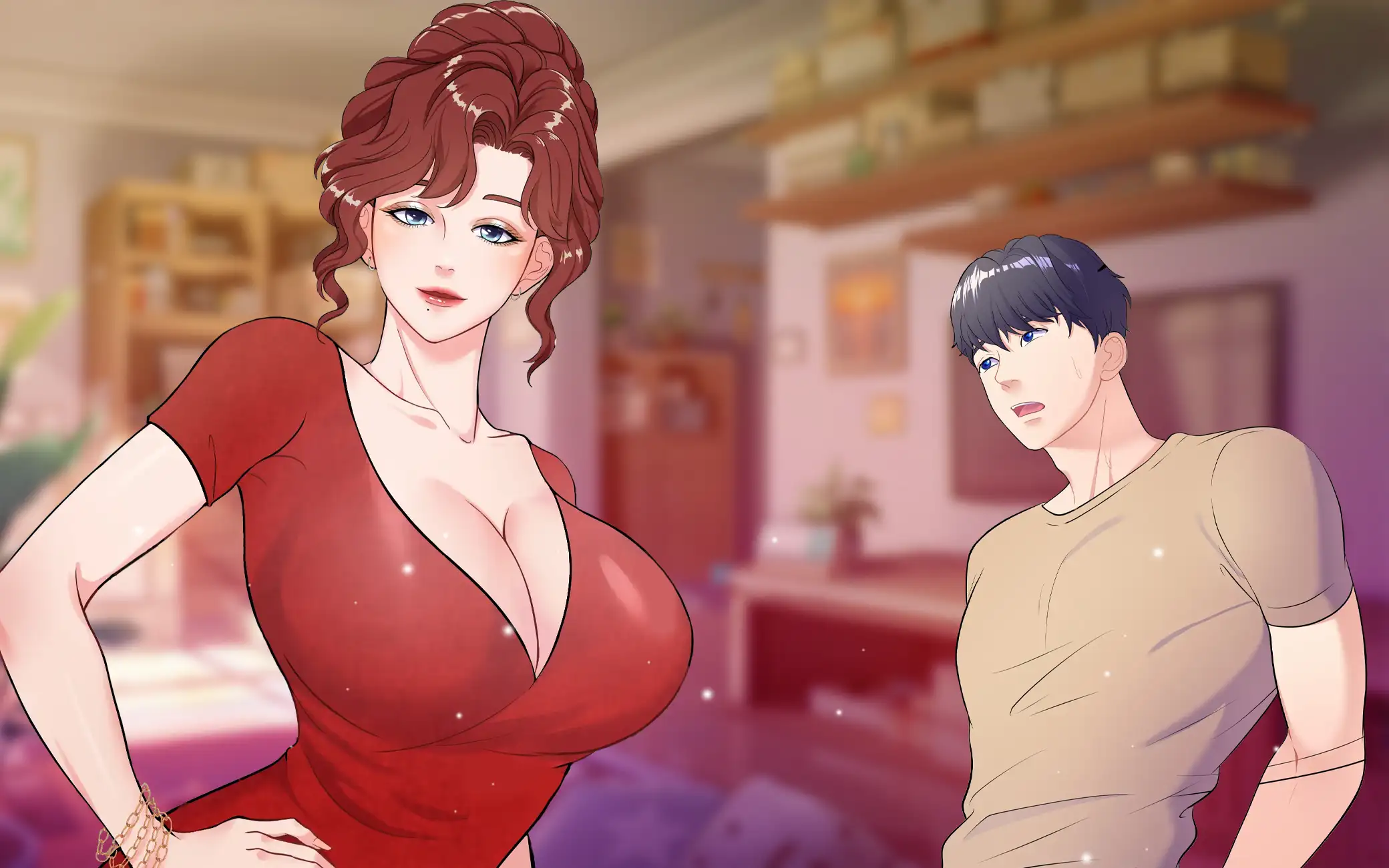 Loving Aunt - A Tale of Forbidden Love | HoneyToon cover