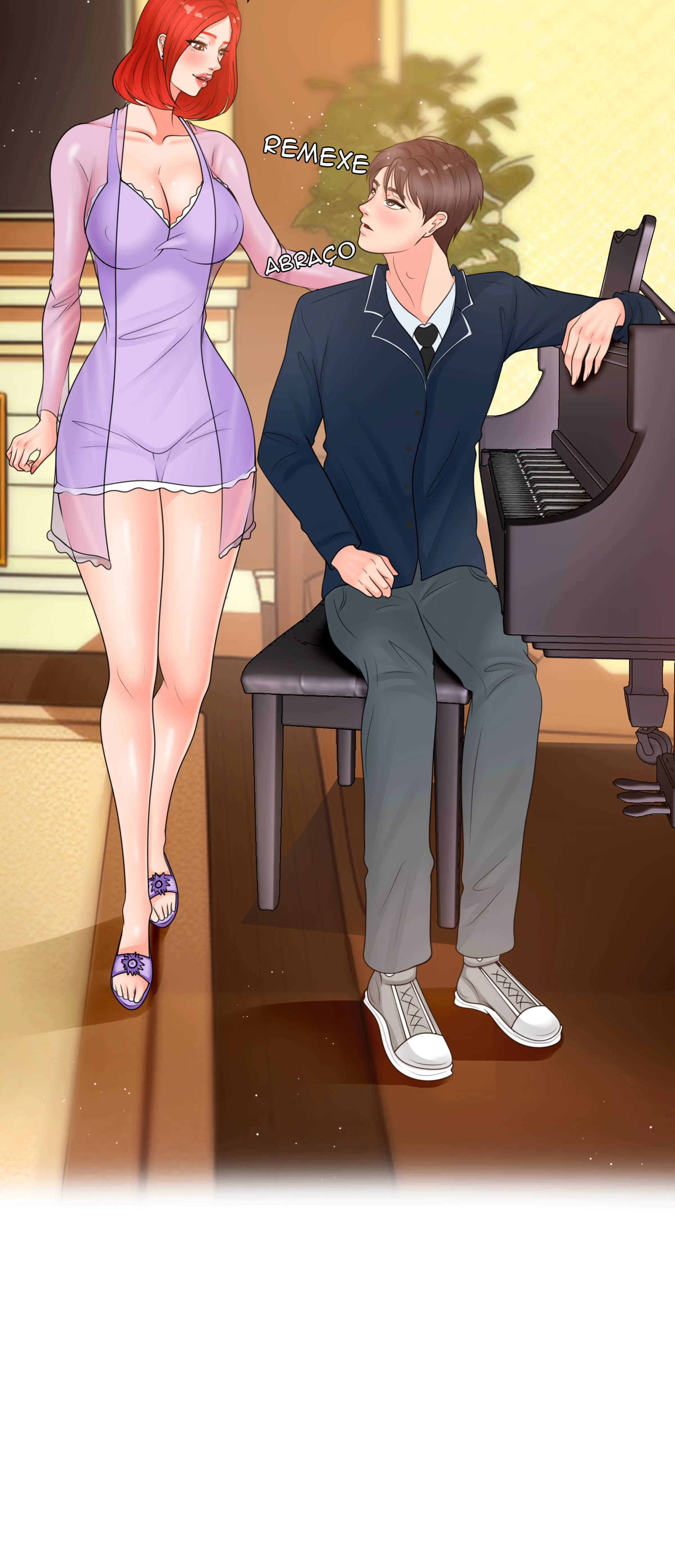 Ela Me Ensina Muito - Episode 1 - read scene 58