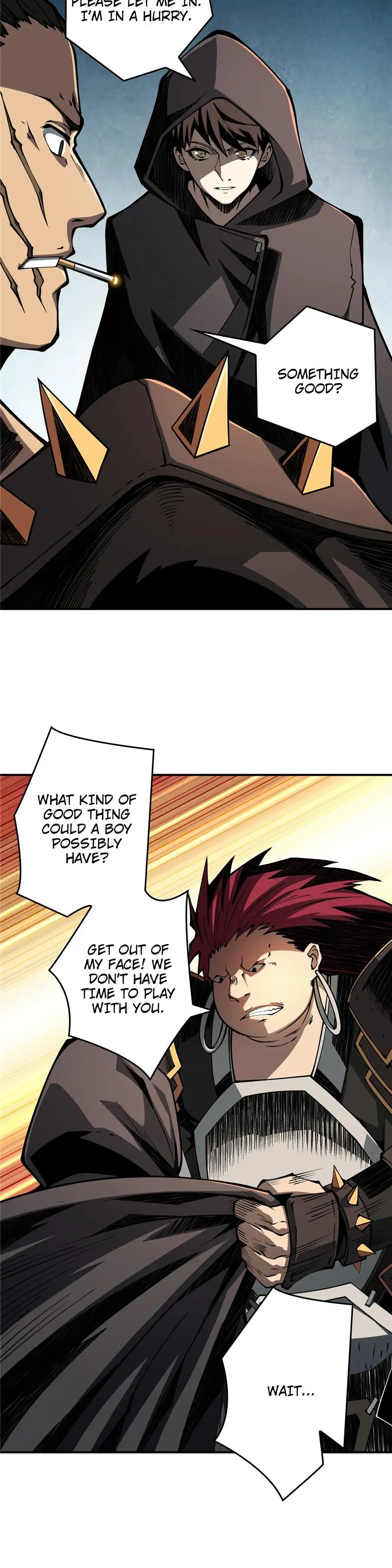 You will have a King account at the beginning - Episode 5 - read scene 9