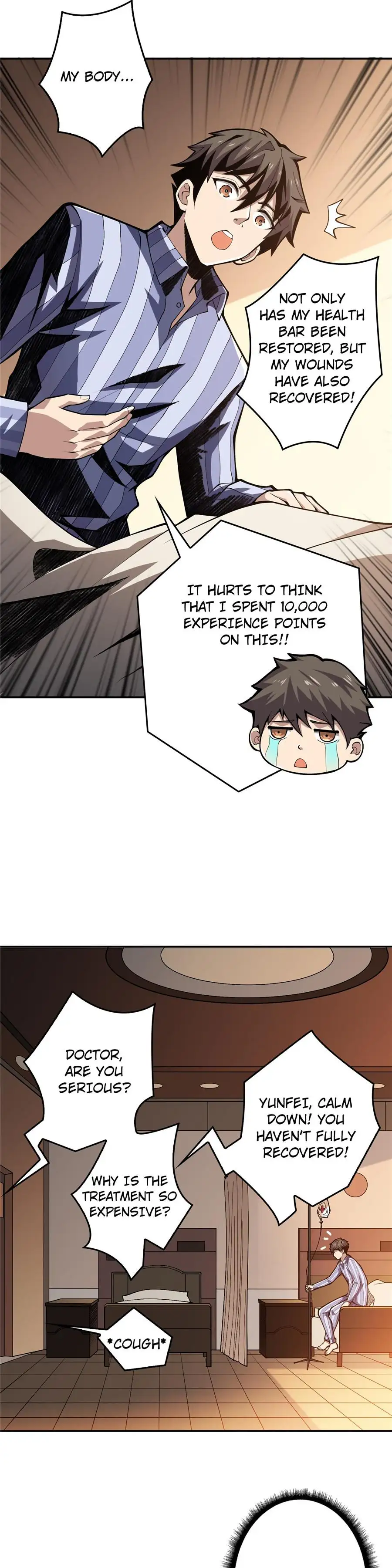 You will have a King account at the beginning - Episode 4 - read scene 18