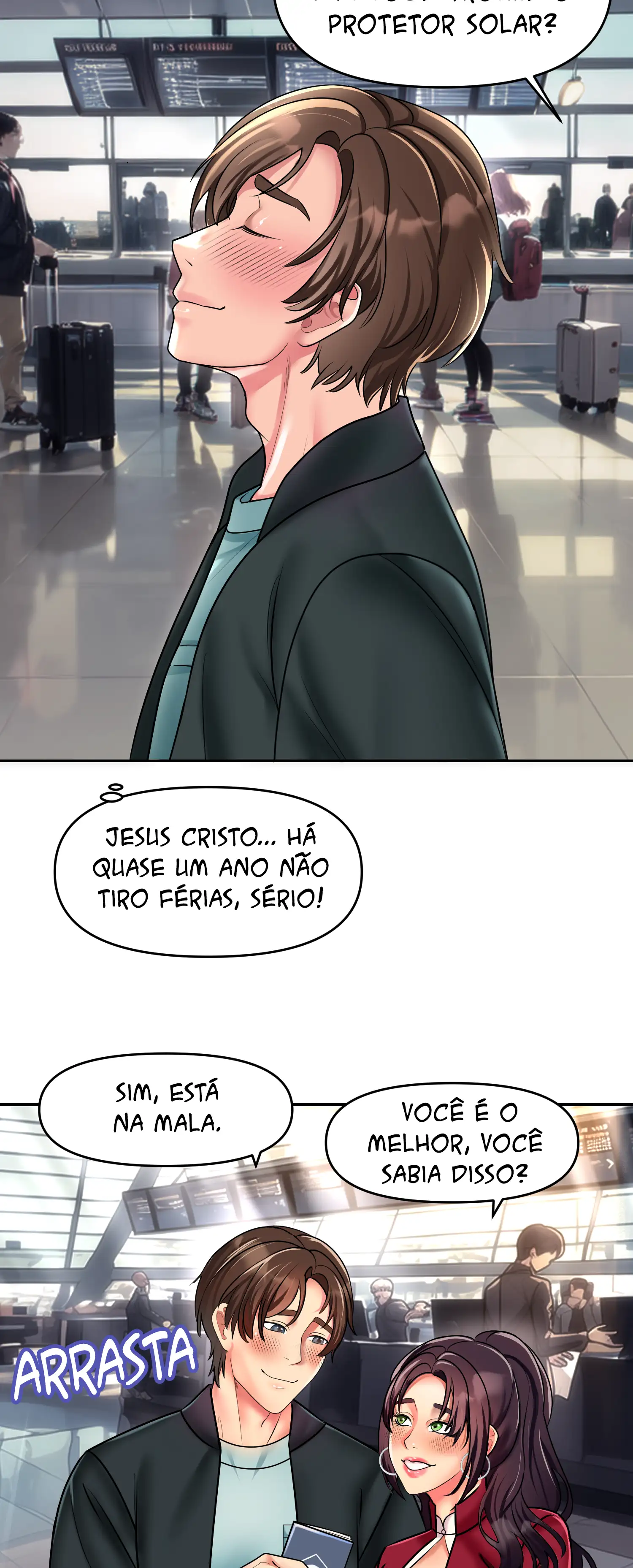 Lua De Mel Com Minha Sogra - Episode 1 - read scene 5