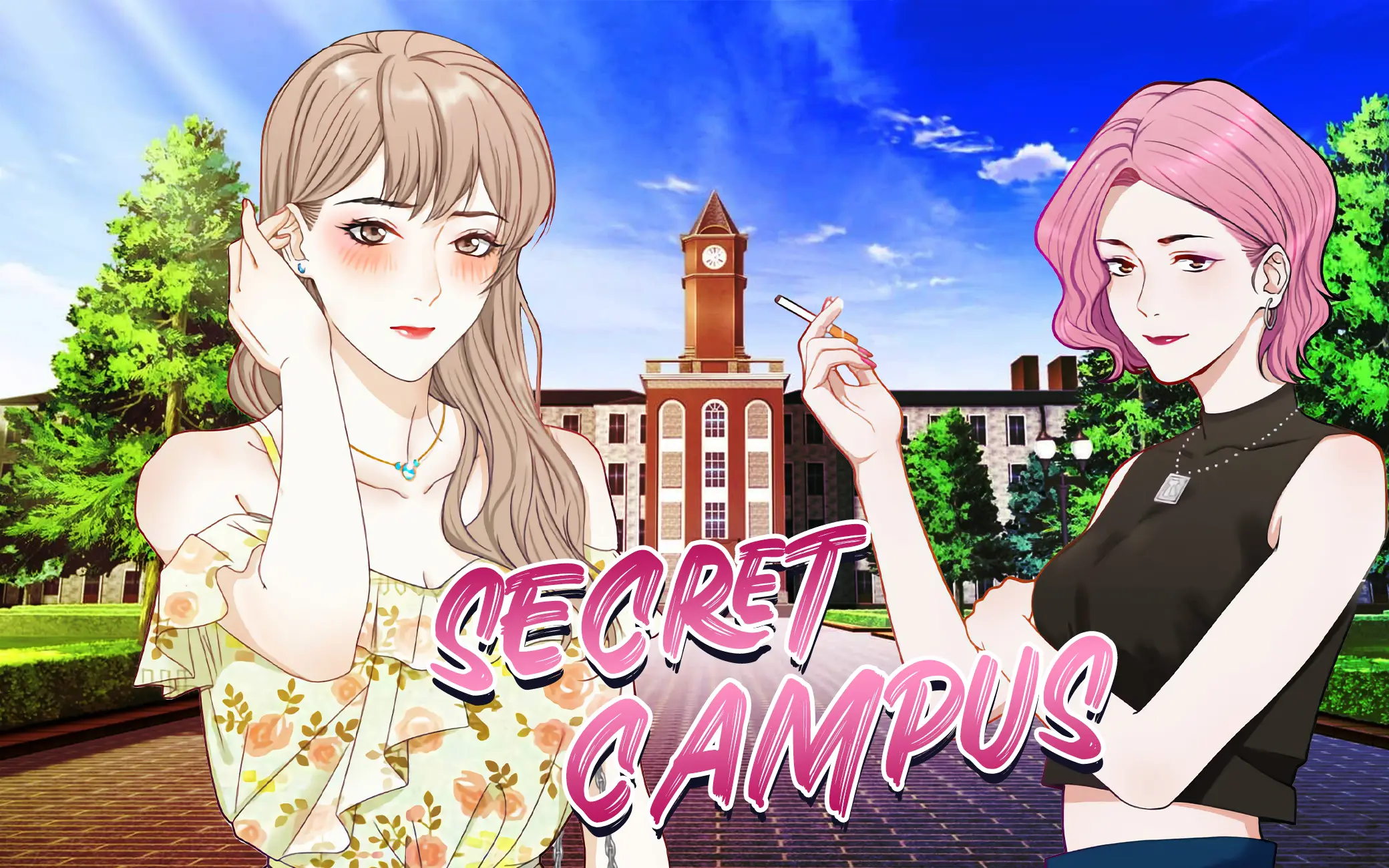 Secret Campus – A Comic of Hidden Desires cover