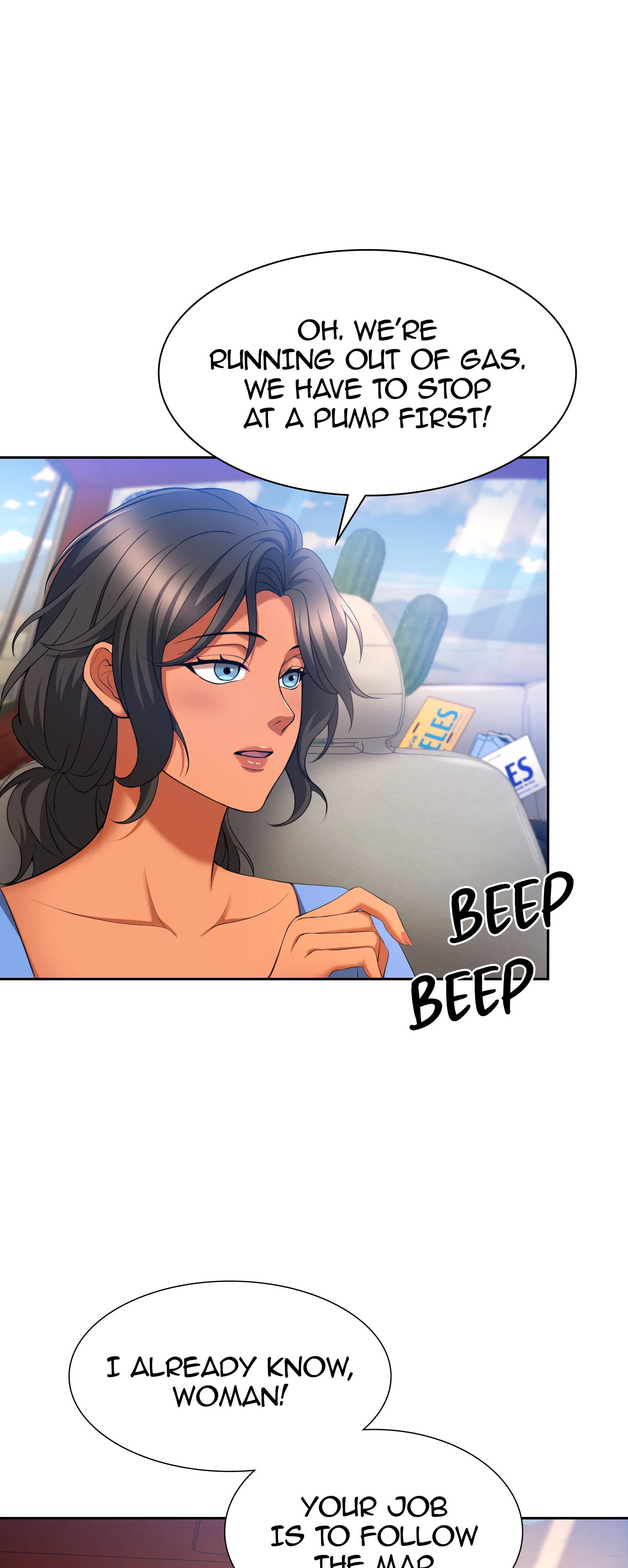 Backseat Trip with my Stepmother - Episode 1 - read scene 6