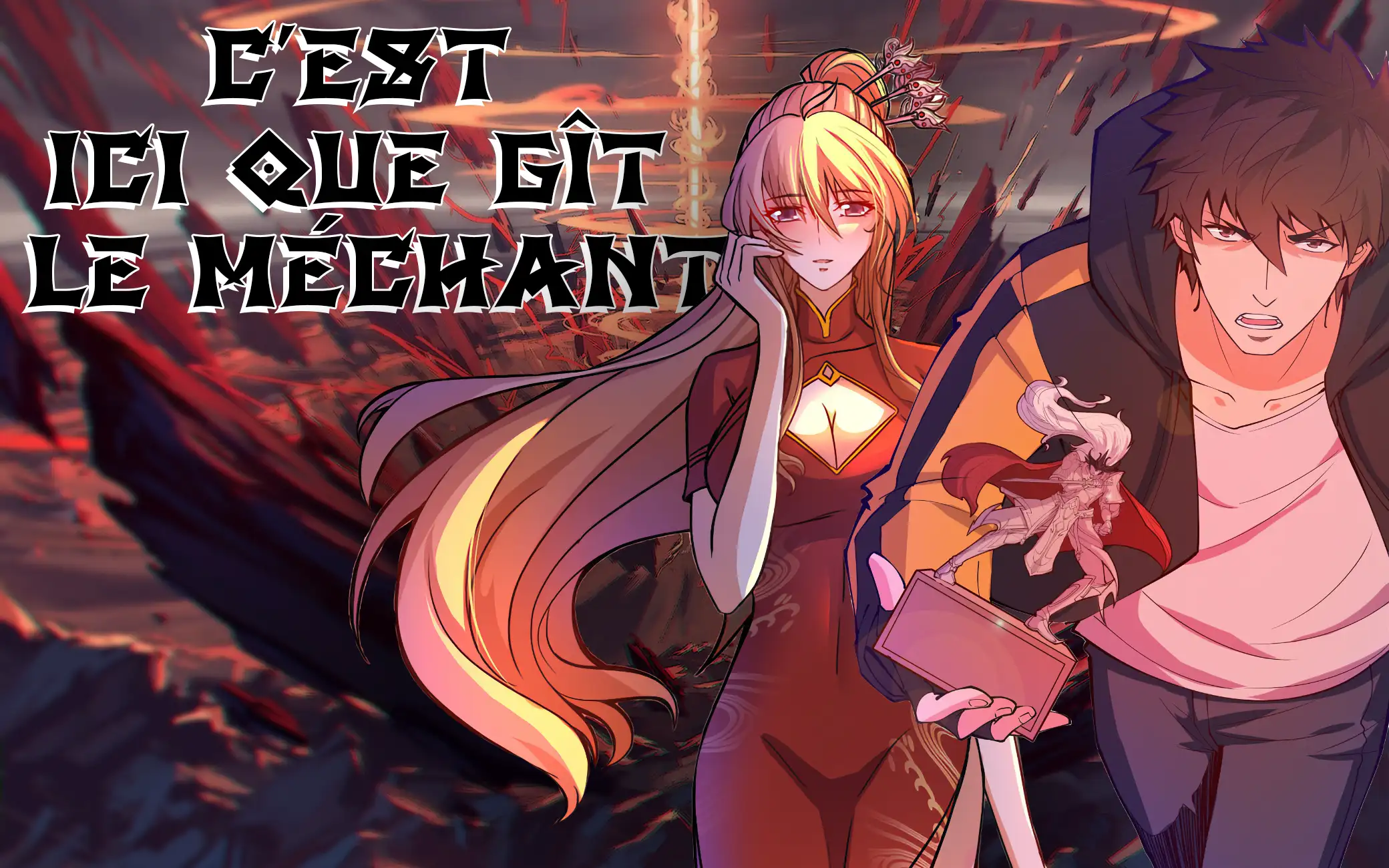 Couverture de Cest Ici Que Git Le Mechant Comic Tous Les Episodes
