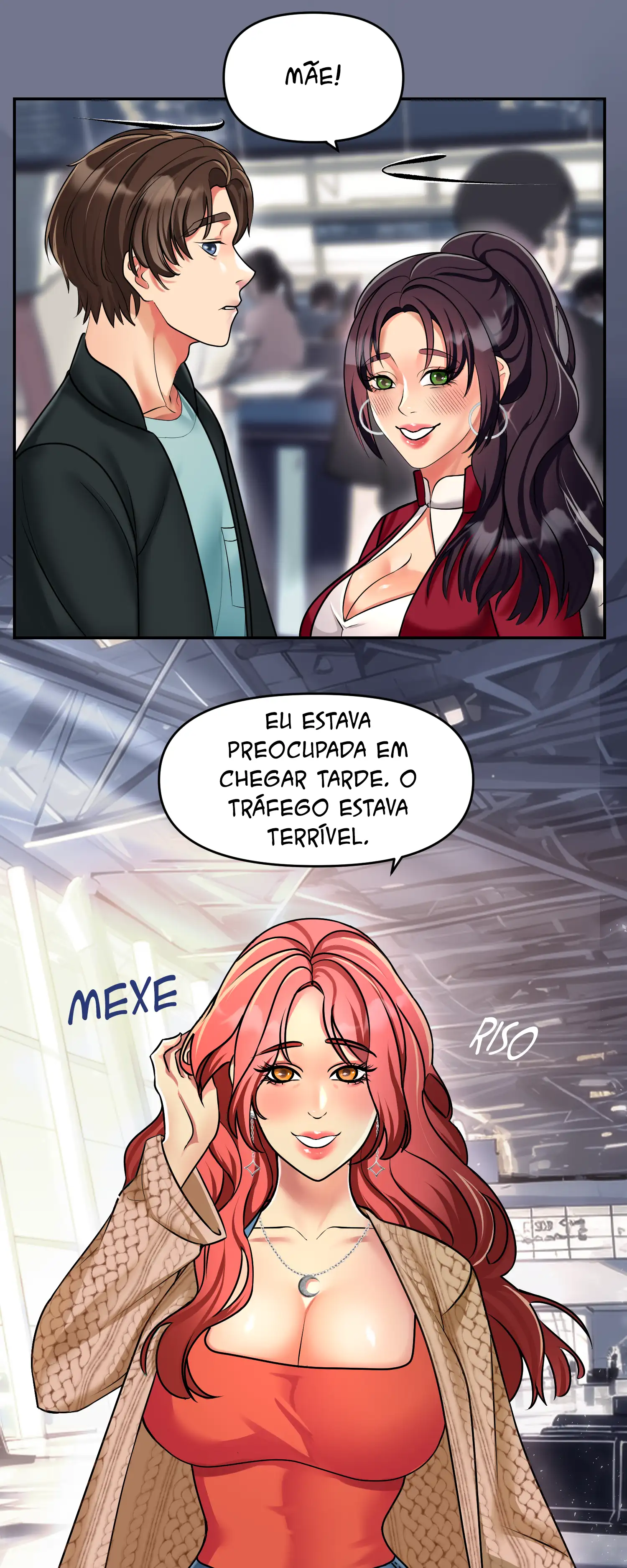 Lua De Mel Com Minha Sogra - Episode 1 - read scene 9