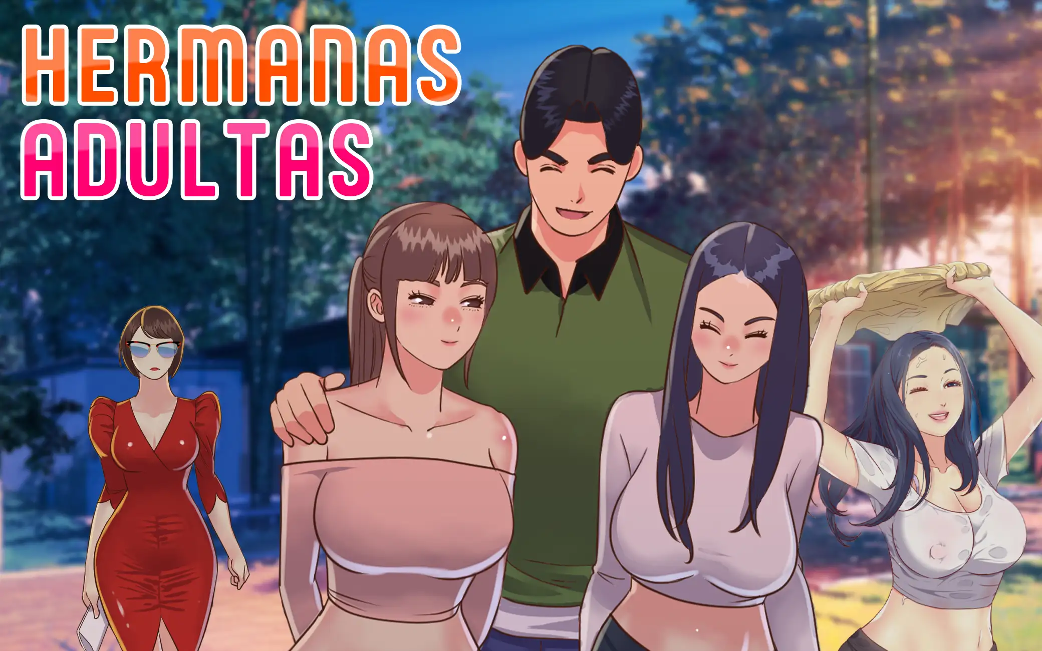 Portada de Hermanas Adultas - Cómic Romántico YWDJ Toon