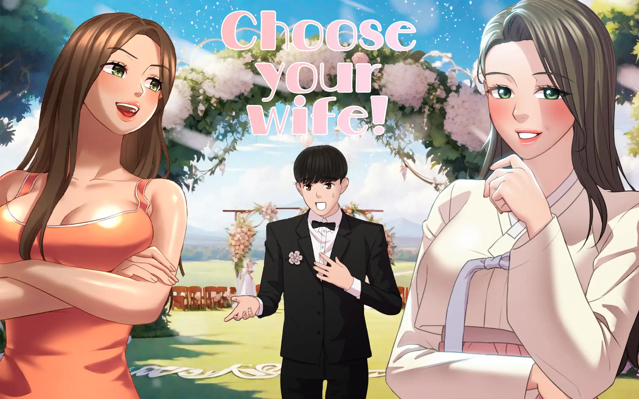 Choose Your Wife Adult Comic cover