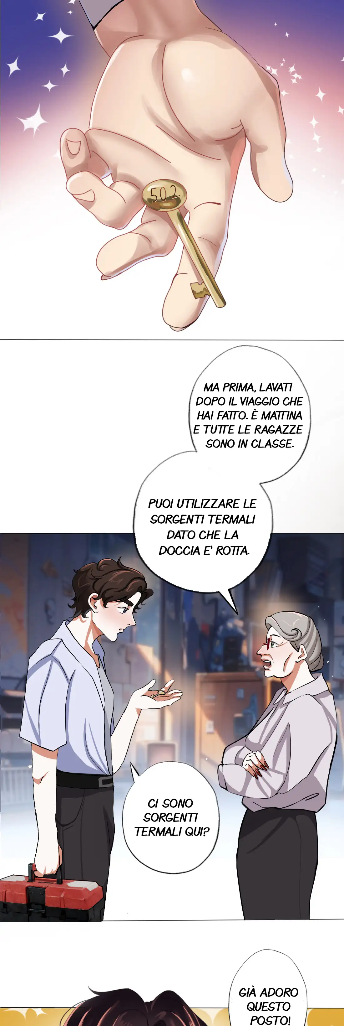 Il tuttofare del dormitorio femminile - Episode 1 - read scene 18