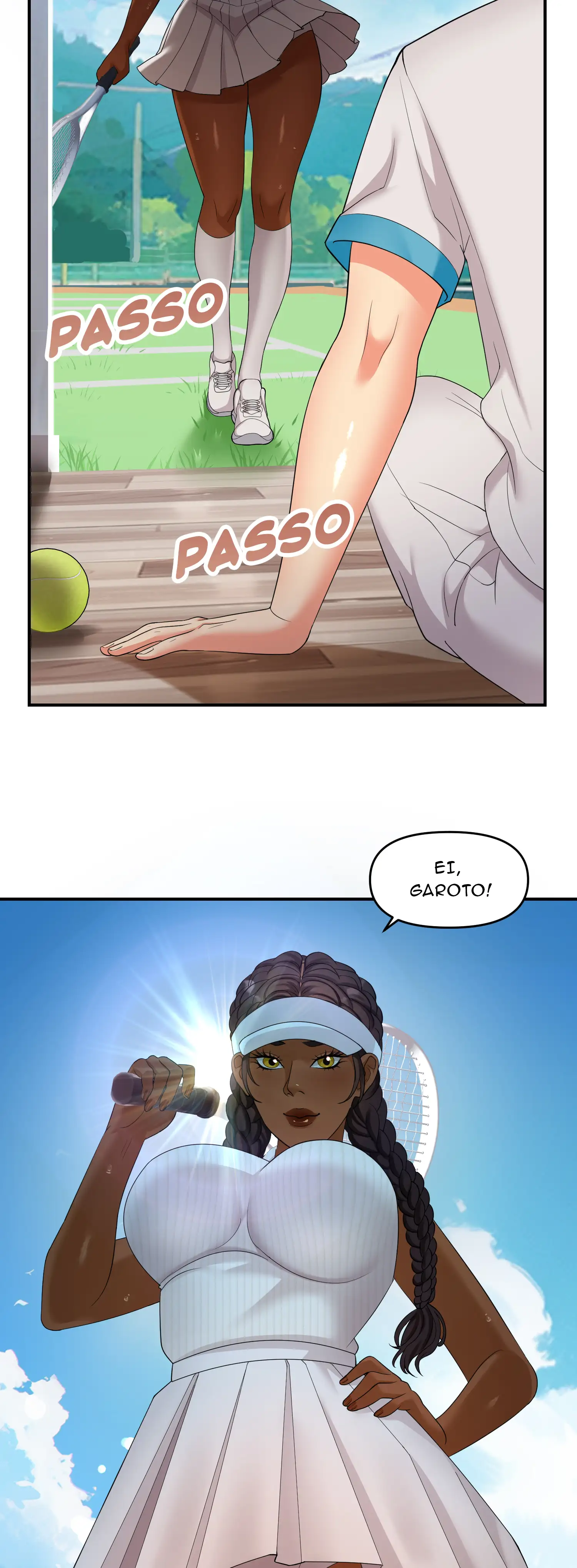 Raquete Gigante - Episode 1 - read scene 18