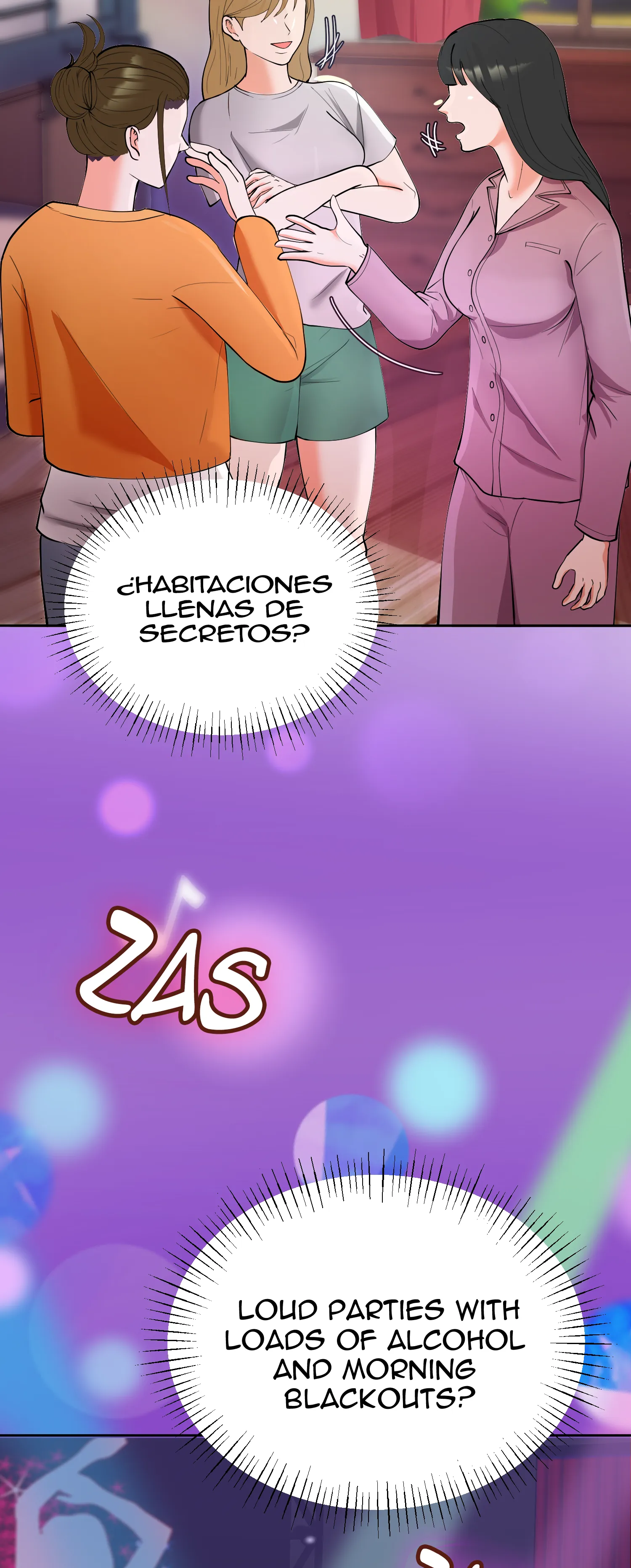 Compañeros de cuarto desastrosos - Episode 1 - read scene 7
