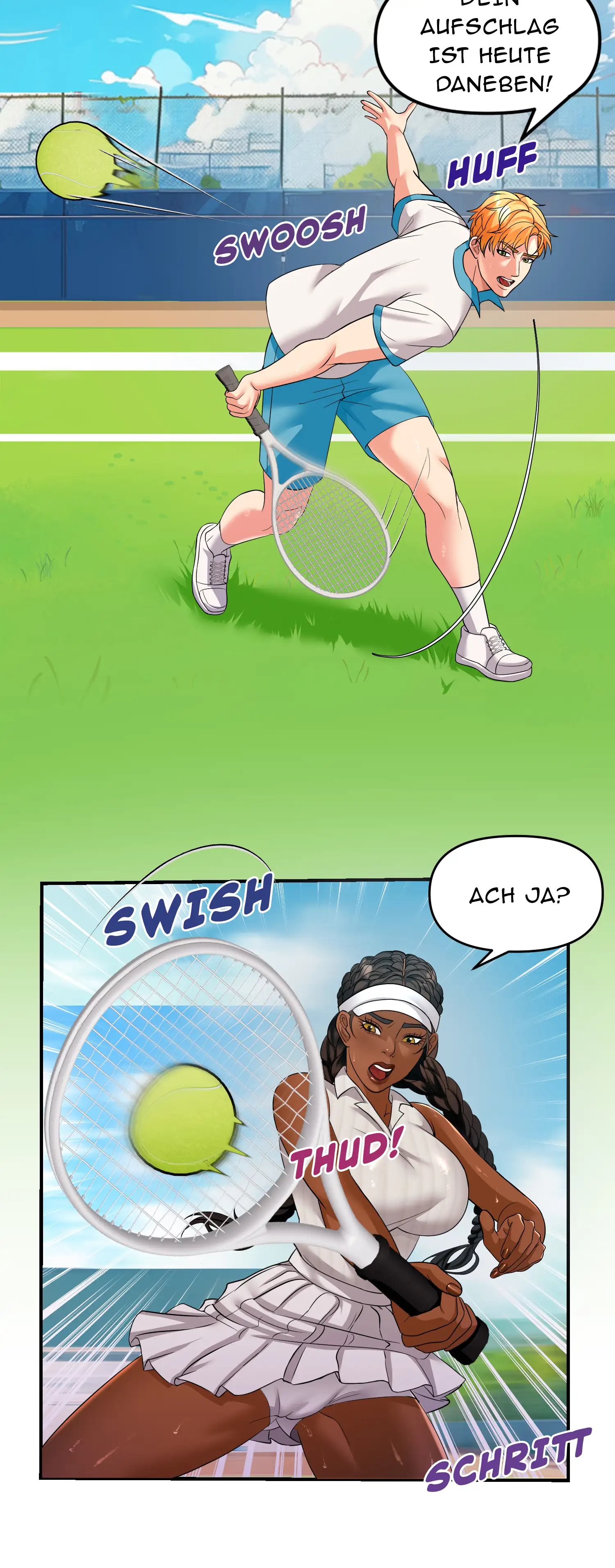 Riesiges Tennis - Episode 1 - read scene 30