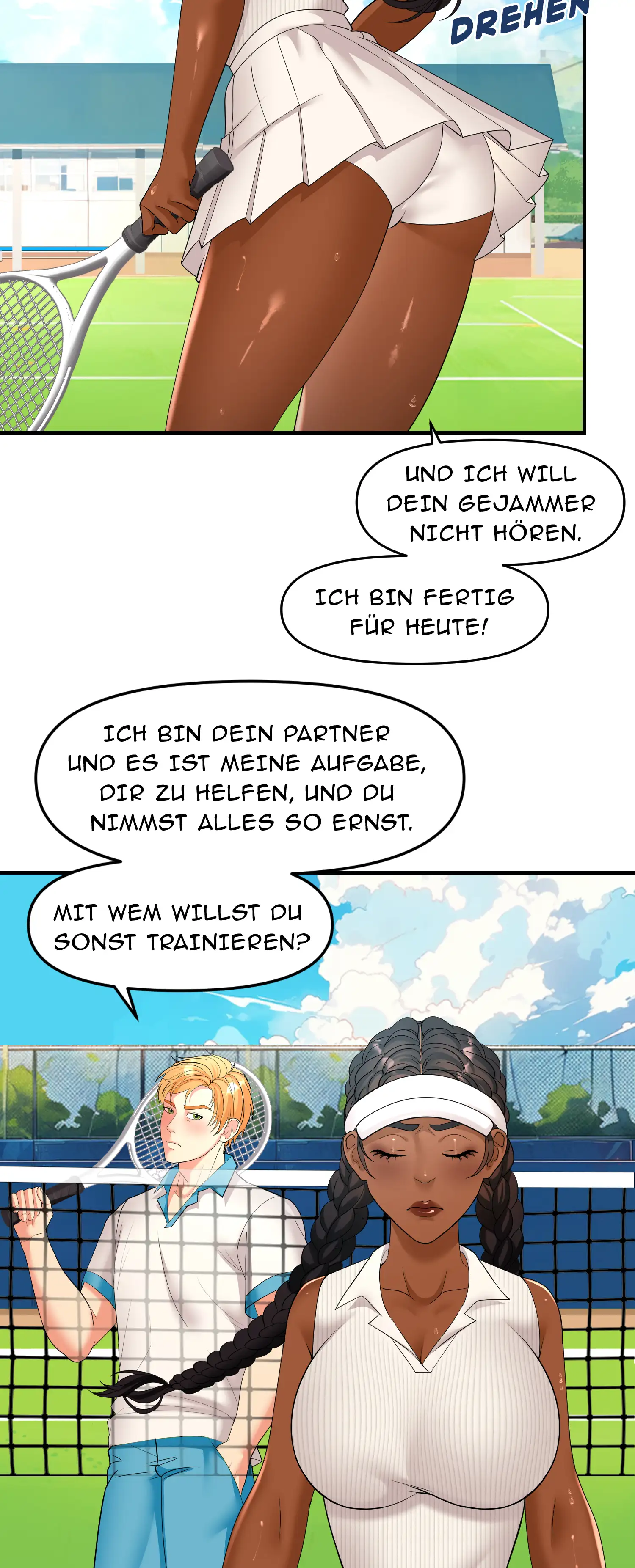 Riesiges Tennis - Episode 1 - read scene 36