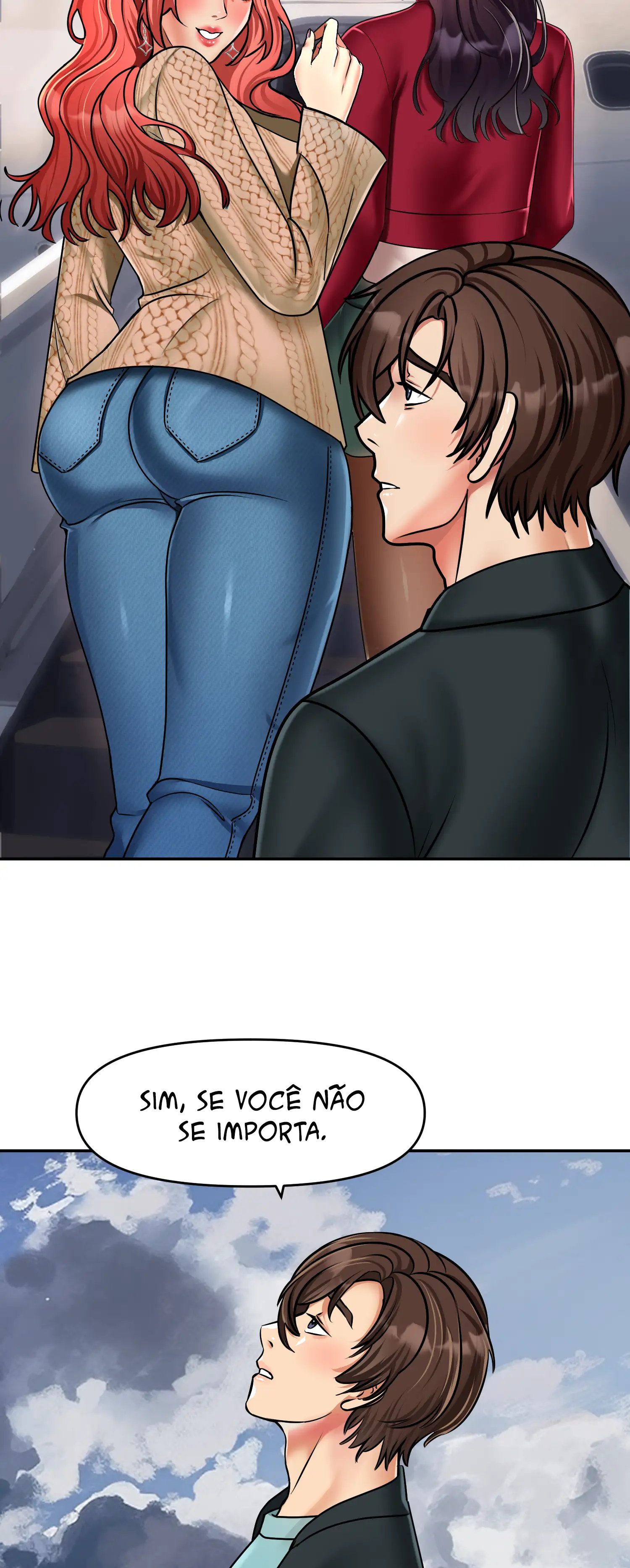 Lua De Mel Com Minha Sogra - Episode 1 - read scene 19